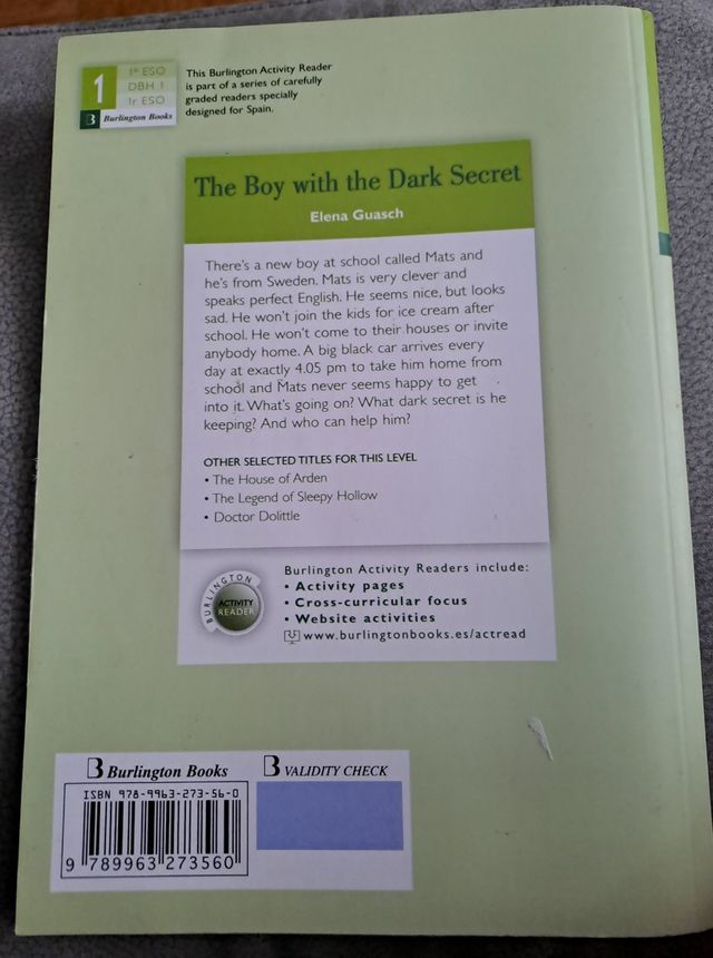 The boy with. The Dark secret