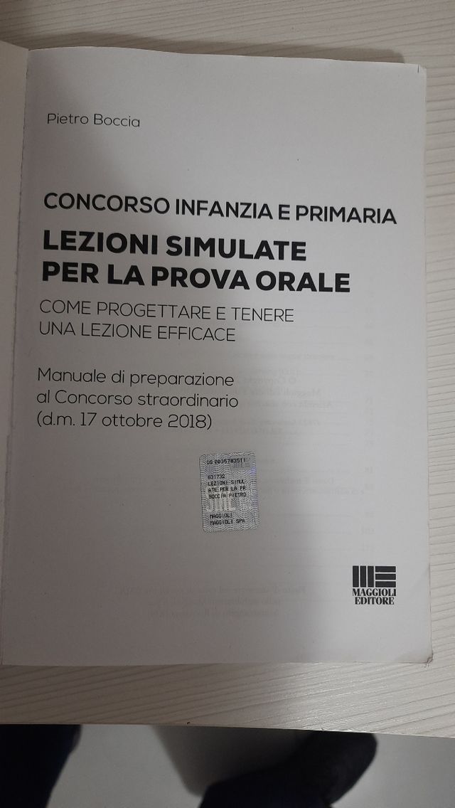 Libro per concorsi