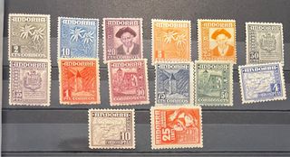 Sellos Andorra Edifil 45 a 58 nuevo charnela