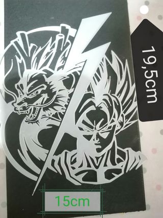 Cuadro 3d dragón ball