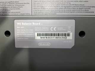 Wii balance board