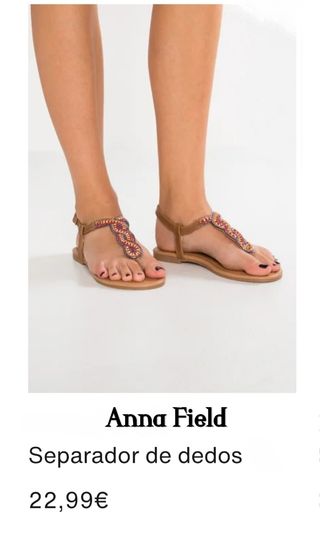 SANDALIAS ANNA FIELD NUEVAS TALLA 38