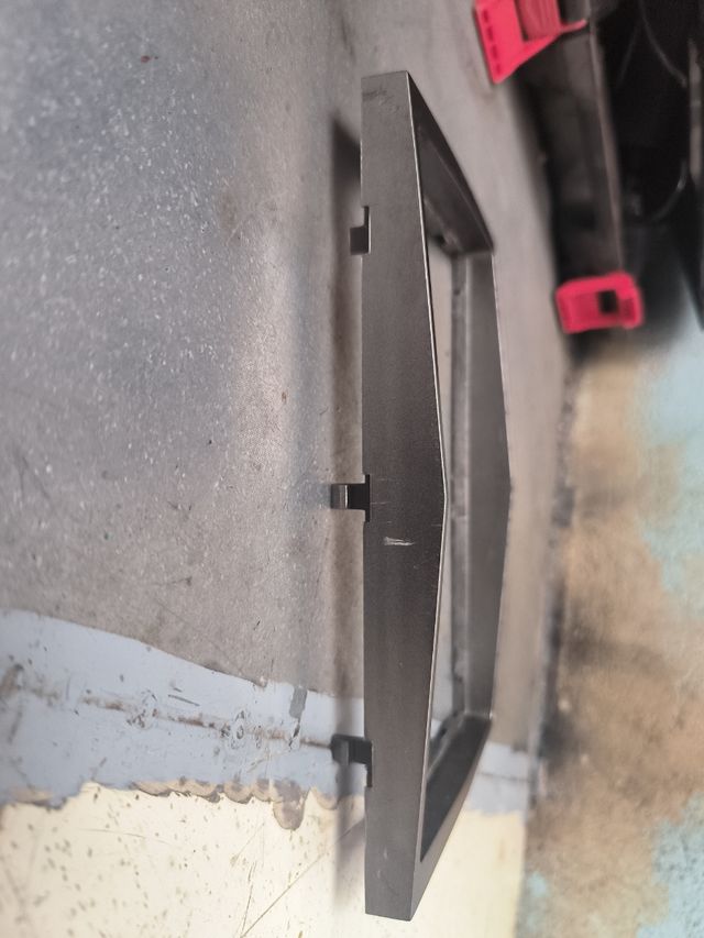 Embellecedor doble din Opel Astra H