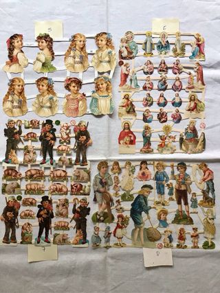 Laminas cromos troquelados EF