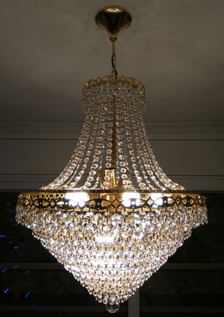 Lámpara de araña de cristal Swarovski