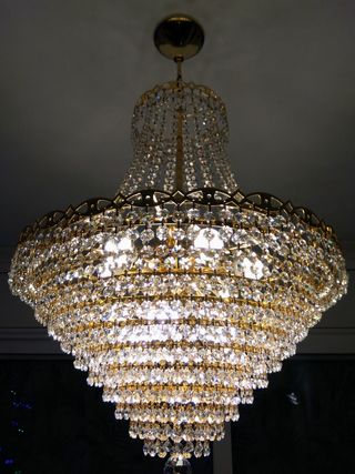 Lámpara de araña de cristal Swarovski