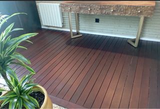 Tarima ipe exterior macizo