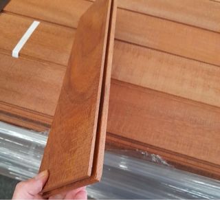 Tarima ipe exterior macizo