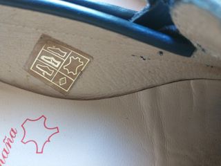 Mocasines piel azul