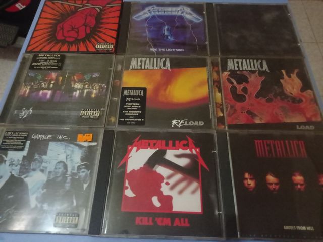 Metallica CD's