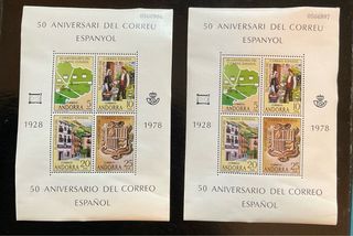 Sellos de Andorra