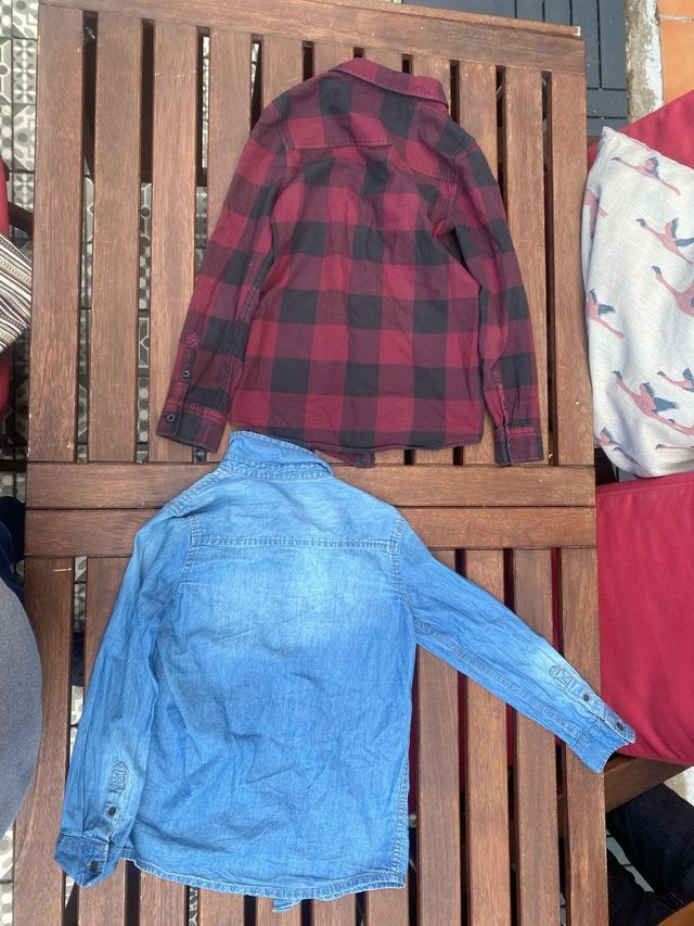 Lote camisas niño 8 años Inextenso