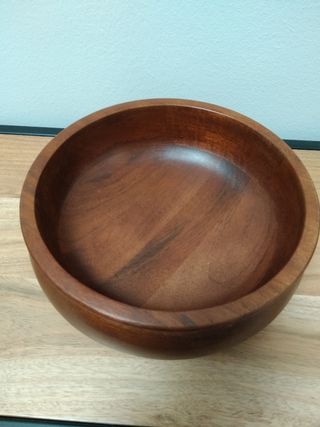 Bol de madera de Zara Home