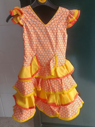 Traje flamenca niña 