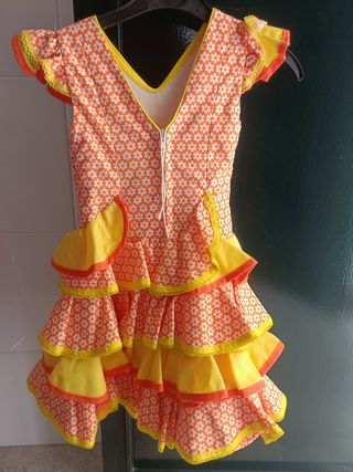 Traje flamenca niña 