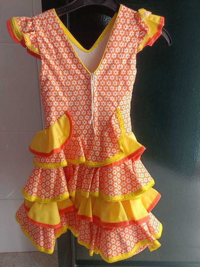 Traje flamenca niña