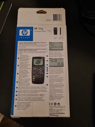 Calculadora hp 50g