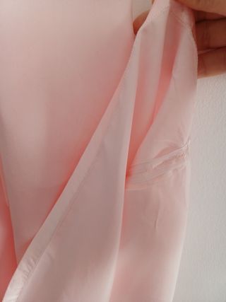 Camisón  de raso hecho a mano