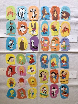 Laminas cromos troquelados edivas grandes