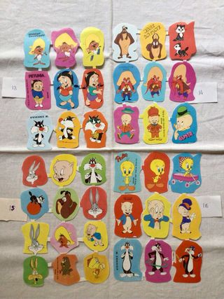 Laminas cromos troquelados edivas grandes