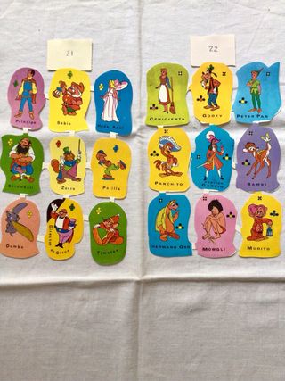 Laminas cromos troquelados edivas grandes