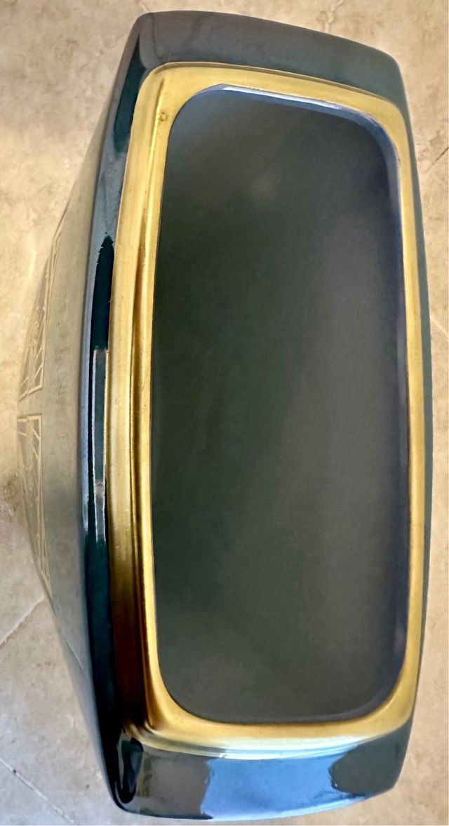 Vaso limonges oro zecchino longo