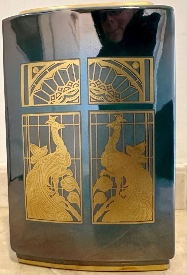 Vaso limonges oro zecchino longo