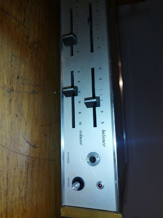 Amplificador cosmo del año 1973