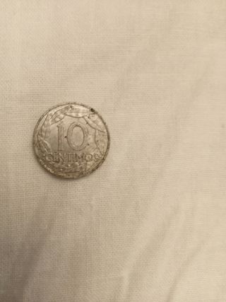 Moneda 10 céntimos 1959