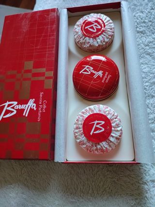 Confezione saponette e porta sapone