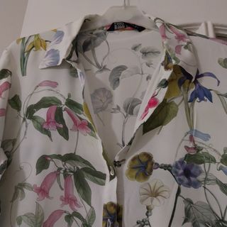 Vestido camisero zara