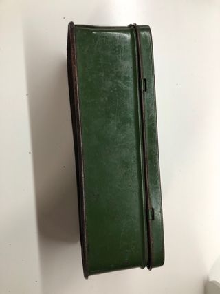 Caja antigua Sigma hojalata metal