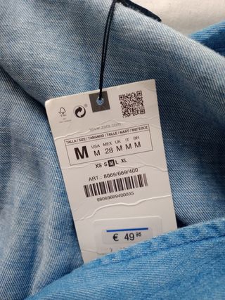 Mono vaquero Zara