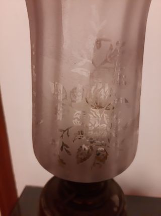 Antigua lámpara de sobremesa