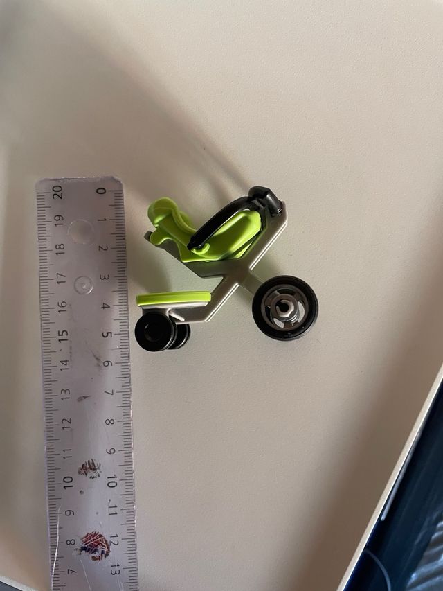 Silla bebé playmobil y niña