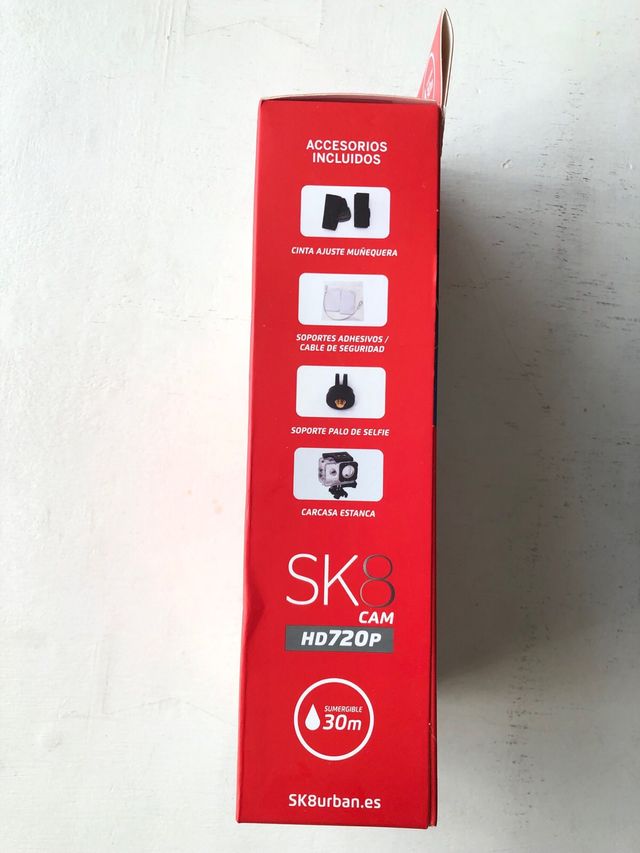 Telecamera sportiva SK8 CAM HD720p