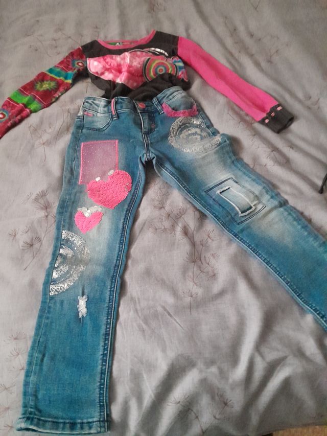 Pantalón vaquero Desigual 5-6 años