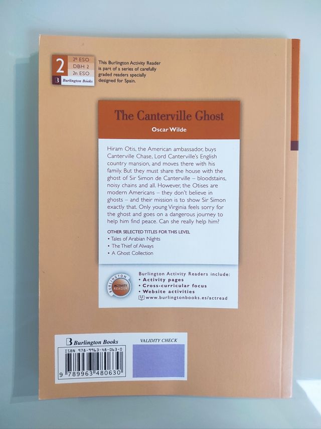 "The Canterville Ghost" Burlington