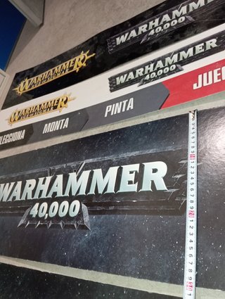 Warhammer lote carteles originales