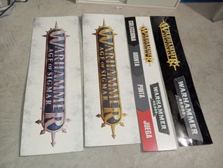 Warhammer lote carteles originales