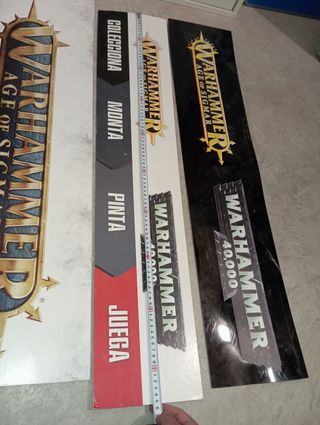 Warhammer lote carteles originales