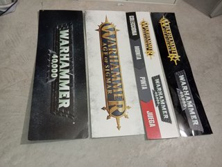 Warhammer lote carteles originales