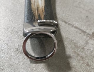 Anello Breil con zirconi misura 17,7 mm
