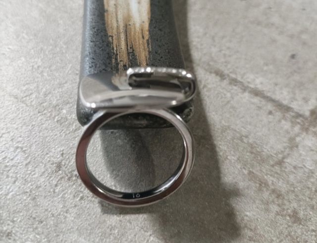 Anello Breil con zirconi misura 17,7 mm