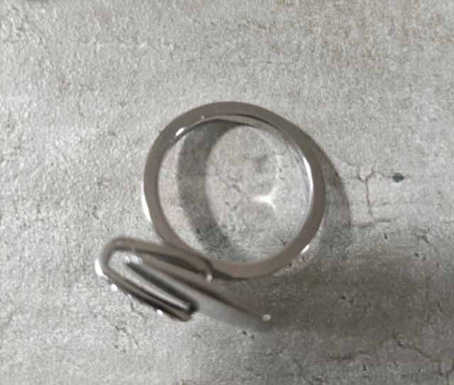 Anello Breil con zirconi misura 17,7 mm