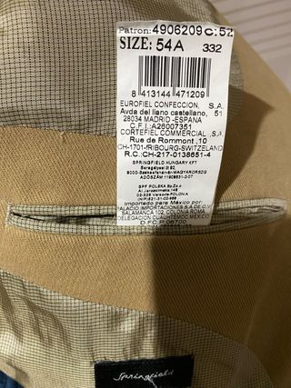 Americana primavera entretiempo