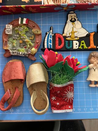 Colección 35 imanes de nevera, diferentes países