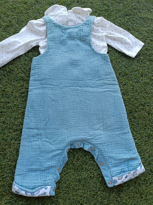 Conjunto Peto bebé 3 meses talla 59