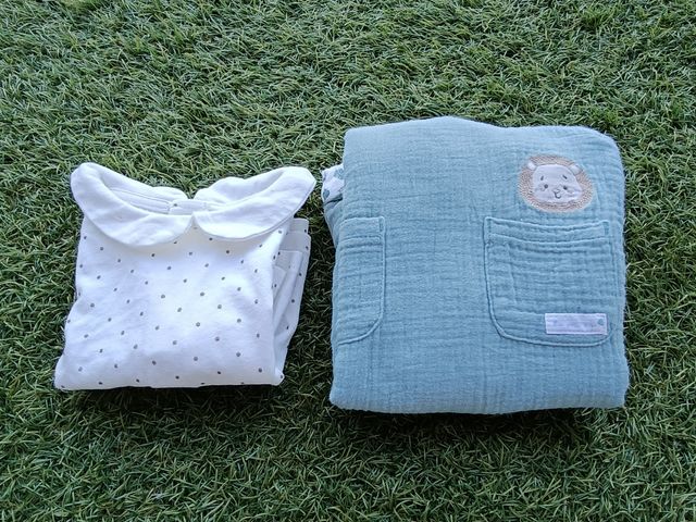 Conjunto Peto bebé 3 meses talla 59