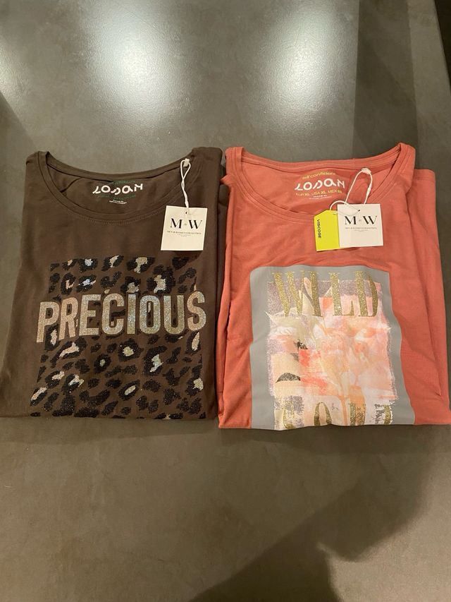 CAMISETAS MUJER talla XL nuevas